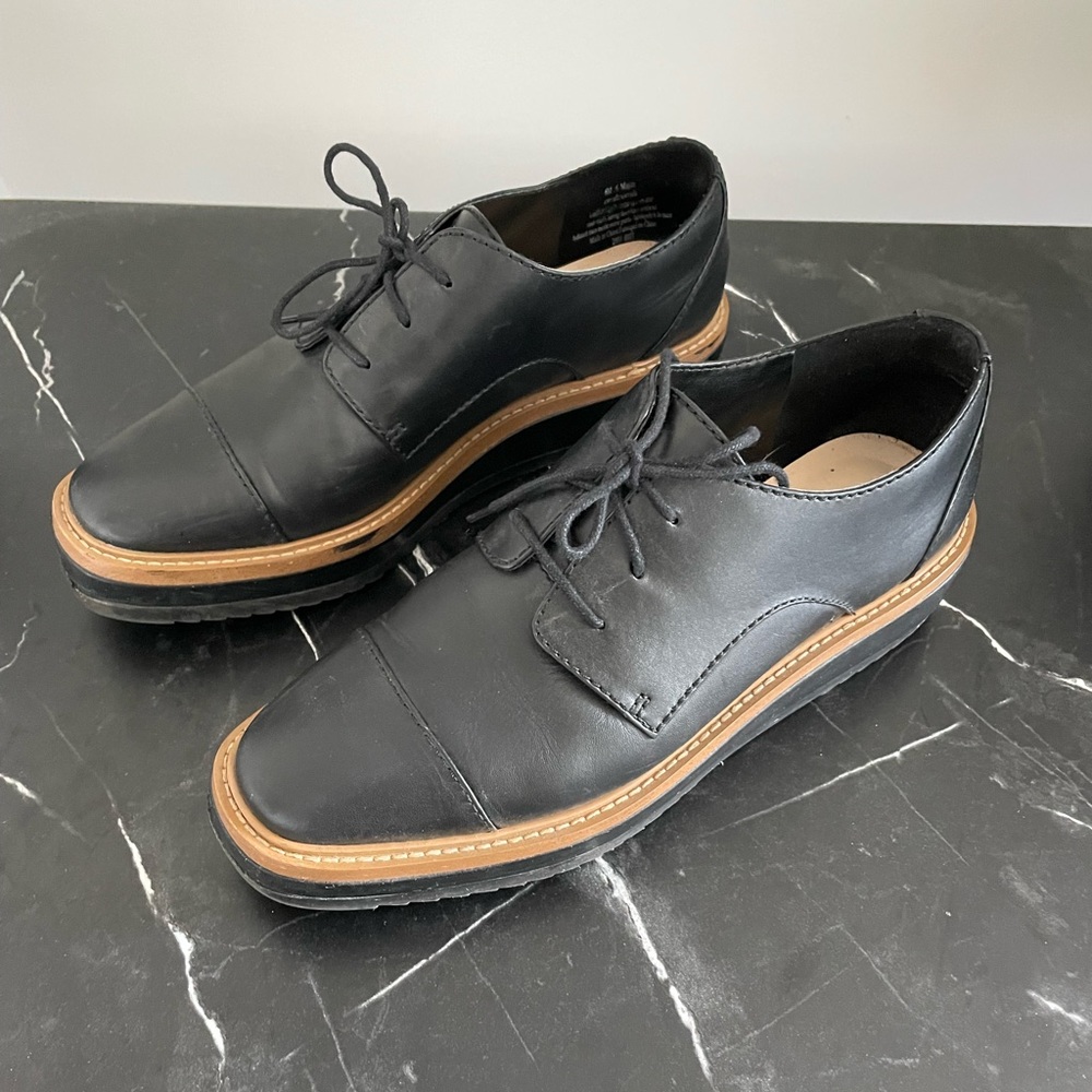 Nine West Black Leather Loafers